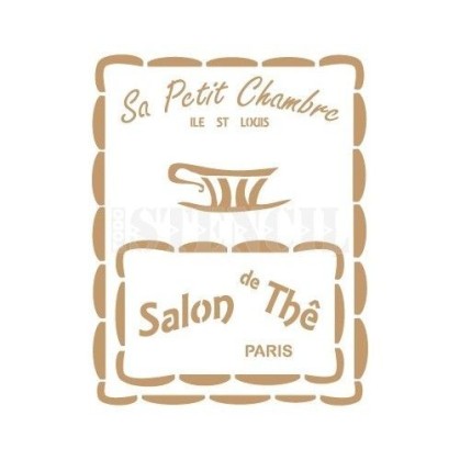Stencil Deco Sa Petit Cha 066
