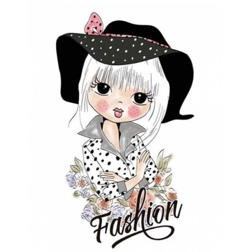 Papel de sublimación 6 x 57 cute girl mini