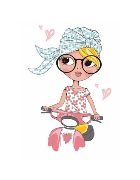 Papel de sublimación 6 x 57 cute girl mini