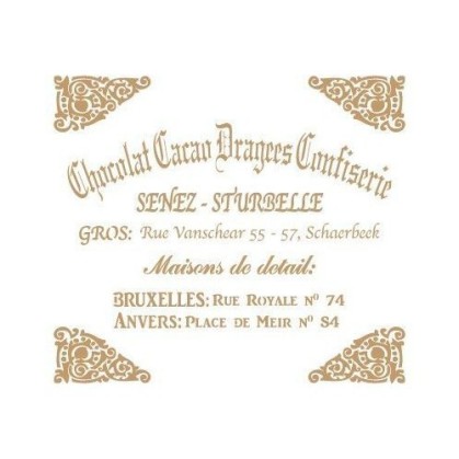 Stencil Deco vintage 050 Chocolat Cacao