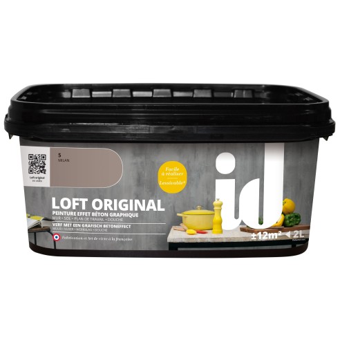 Pintura Efecto Cemento pulido Milan 2L