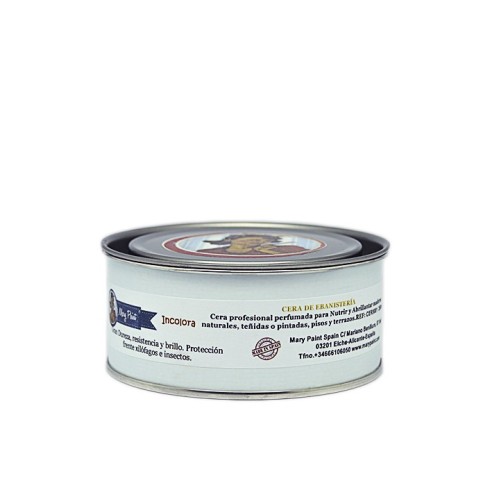 Cera de Ebanisteria Incolora 250ml Mary Paint patina veladura decapé shabby vintage mueble madera