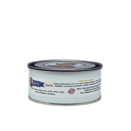 Cera de Patinar Blanca 250ml Mary Paint patina veladura decapé shabby vintage mueble madera