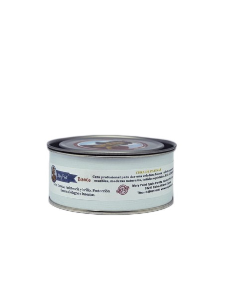 Cera de Patinar Blanca 250ml Mary Paint patina veladura decapé shabby vintage mueble madera