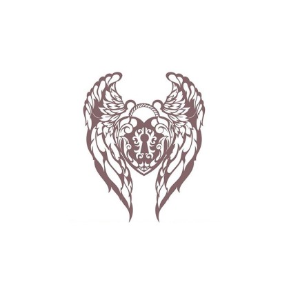 STENCIL TEXTIL SOMBRA ALAS...