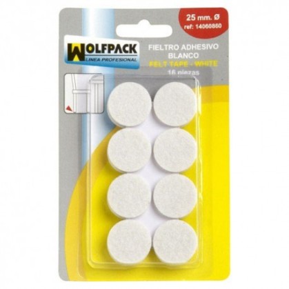 blister 12 discos fieltro...