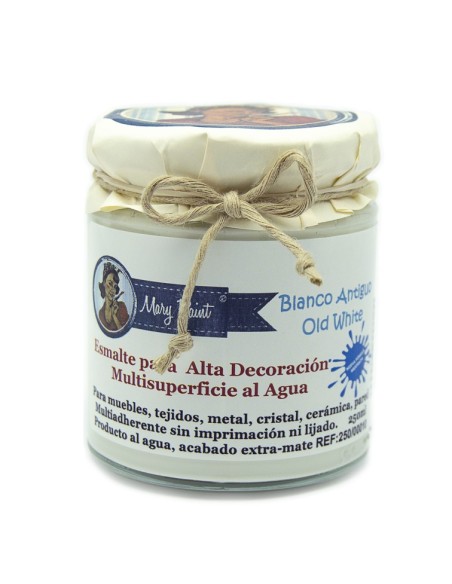 Pintura Decoración, tienda, muebles Técnica Blanco Antiguo Mary Paint chalk paint 250ml