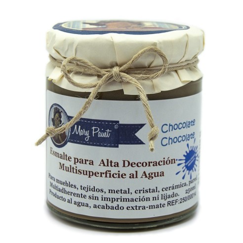 Pintura Decoración, tienda, muebles Técnica Chocolate Mary Paint chalk paint 250ml