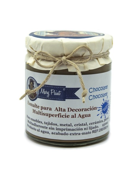 Pintura Decoración, tienda, muebles Técnica Chocolate Mary Paint chalk paint 250ml