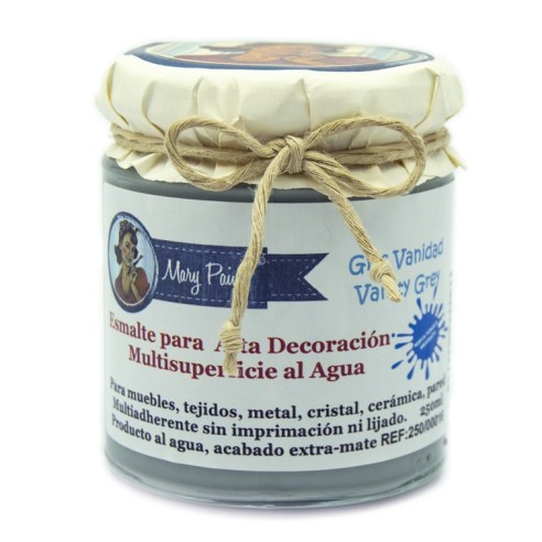 Pintura Decoración, tienda, muebles Técnica Gris Vanidad Mary Paint chalk paint 250ml
