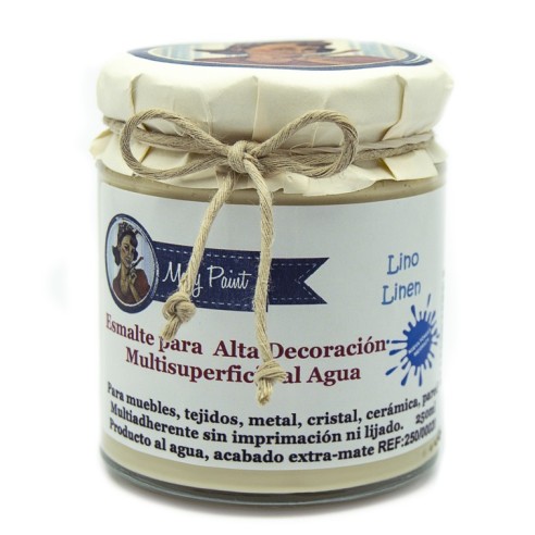 Pintura Decoración, tienda, muebles Técnica Lino Mary Paint chalk paint 250ml