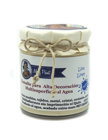 Pintura Decoración, tienda, muebles Técnica Lino Mary Paint chalk paint 250ml