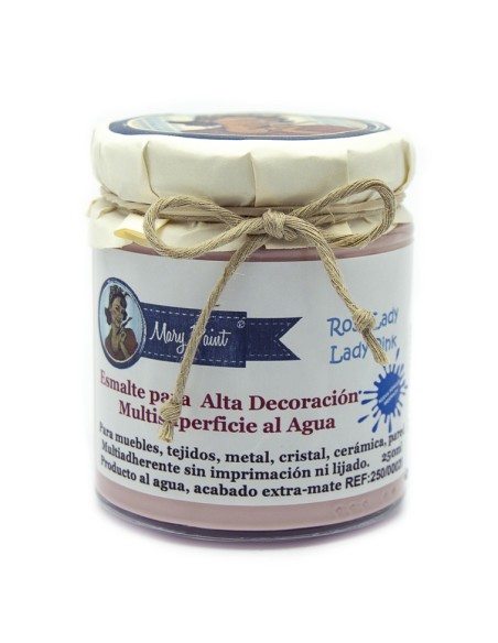 Pintura Decoración, tienda, muebles Técnica Rosa Lady Mary Paint chalk paint 250ml