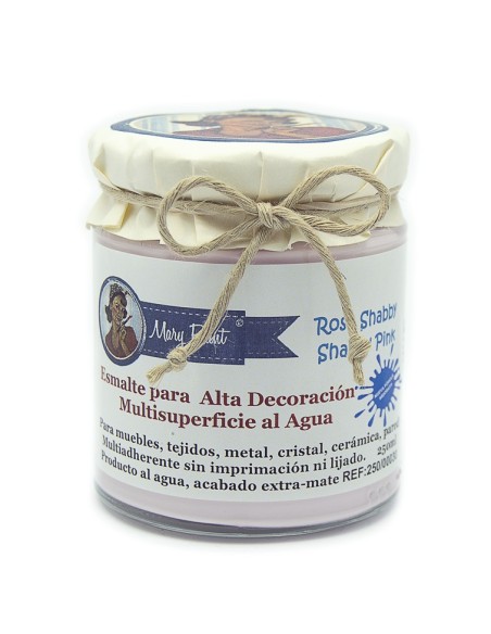 Pintura Decoración, tienda, muebles Técnica Rosa Shabby Mary Paint chalk paint 250ml