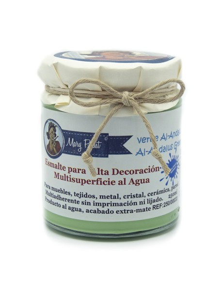 Pintura Decoración, tienda, muebles Técnica Verde Al-andalus Mary Paint chalk paint 250ml