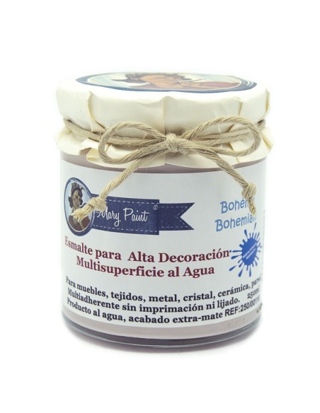 Pintura Decoración, tienda, muebles Técnica Rosa Boheme Mary Paint chalk paint 250ml