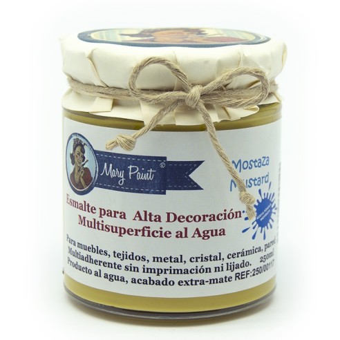 pintura color mostaza Mary Paint