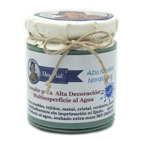Pintura Decoración, tienda, muebles Técnica Azul Nórdico Mary Paint chalk paint 250ml