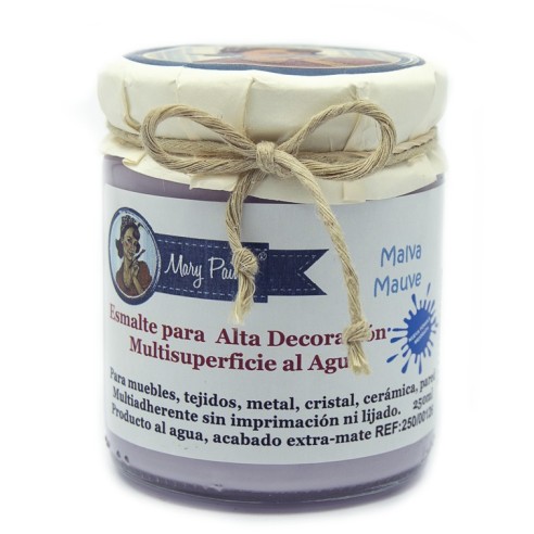 Pintura Decoración, tienda, muebles Técnica Malva Mary Paint chalk paint 250ml