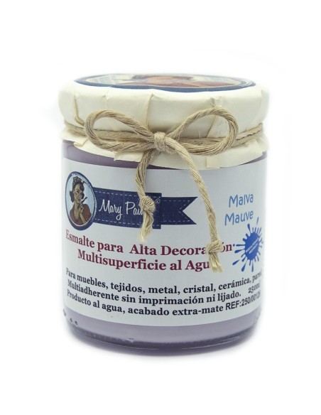 Pintura Decoración, tienda, muebles Técnica Malva Mary Paint chalk paint 250ml