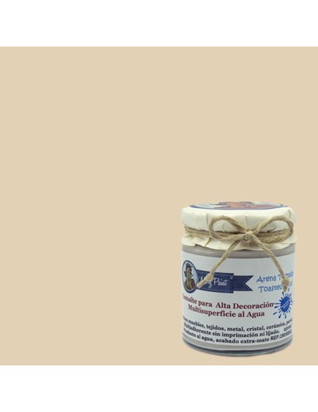 Pintura Decoración, tienda, muebles Tecnica Arena tostada Mary Paint chalk paint 250ml