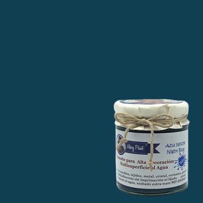Pintura Decoración, tienda, muebles Técnica Azul Noche Mary Paint chalk paint 250ml