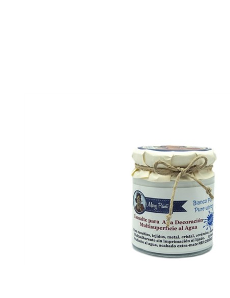 Pintura Decoración, tienda, muebles Técnica Blanco Puro Mary Paint chalk paint 250ml