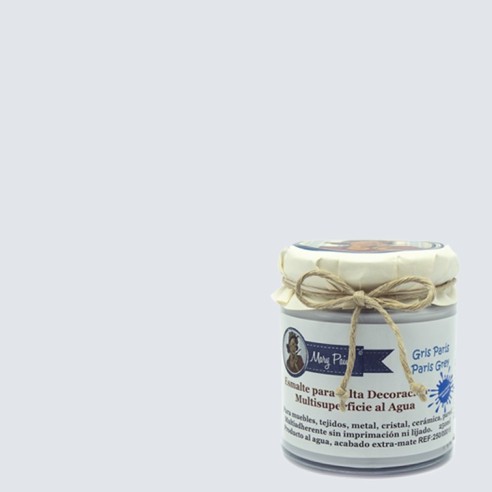 Pintura Decoración, tienda, muebles Técnica Gris París Mary Paint chalk paint 250ml