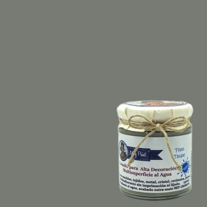 Pintura Decoración, tienda, muebles Técnica Gris Topo Mary Paint chalk paint 250ml