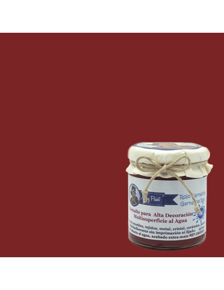 Pintura Decoración, tienda, muebles Técnica Rojo Garnacha Mary Paint chalk paint 250ml