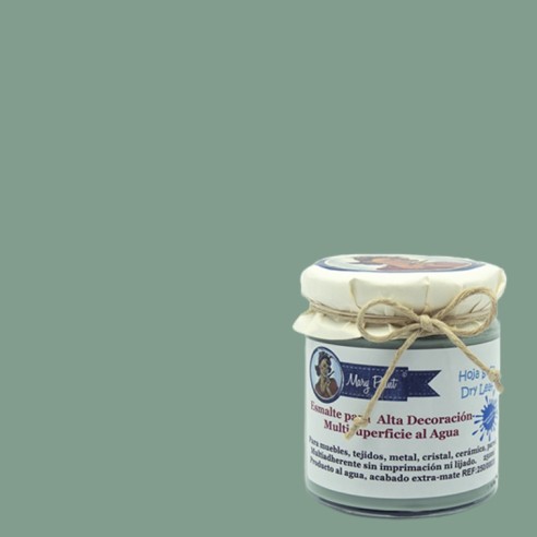 Pintura Decoración, tienda, muebles Técnica Verde Hoja Seca Mary Paint chalk paint 250ml