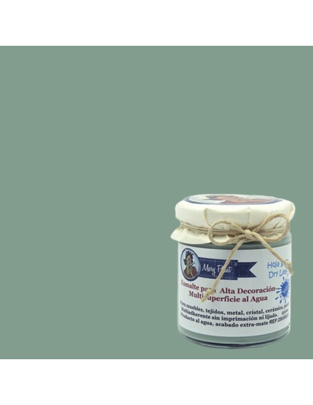 Pintura Decoración, tienda, muebles Técnica Verde Hoja Seca Mary Paint chalk paint 250ml