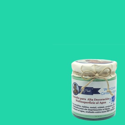 Pintura Decoración, tienda, muebles Técnica Verde Caribe Mary Paint chalk paint 250ml