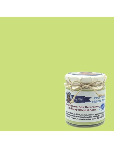 Pintura Decoración, tienda, muebles Técnica Verde Musgo Mary Paint chalk paint 250ml