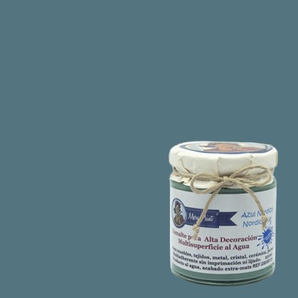 Pintura Decoración, tienda, muebles Técnica Azul Nórdico Mary Paint chalk paint 250ml
