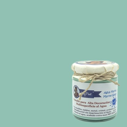 Pintura Decoración, tienda, muebles Técnica Verde Agua Marina Mary Paint chalk paint 250ml