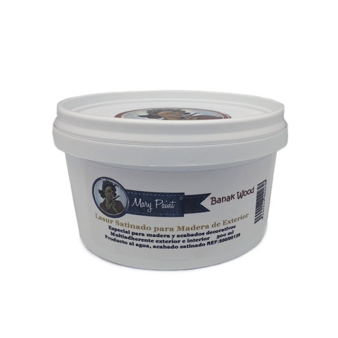 Lasur Satinado para Madera de exterior Banak Wood