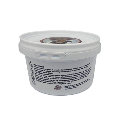 Lasur Satinado para Madera de Exterior Incoloro 500ml Mary Paint 2
