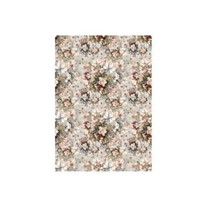 Papel Arroz FLORES FONDO CLARO