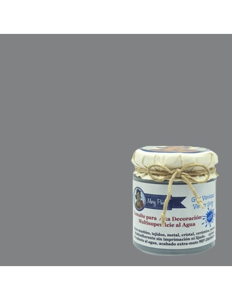 Pintura Decoración, tienda, muebles Técnica Gris Vanidad Mary Paint chalk paint 250ml
