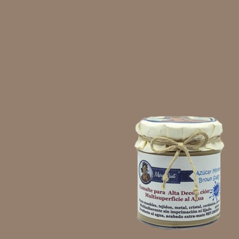 Pintura Decoración, tienda, muebles Técnica Azúcar Morena Mary Paint chalk paint 250ml