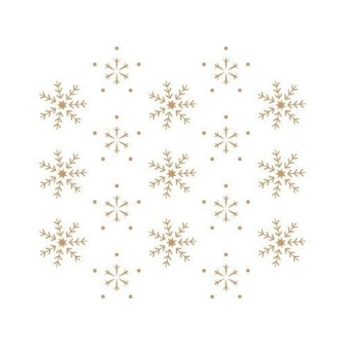 Stencil Copos de Nieve