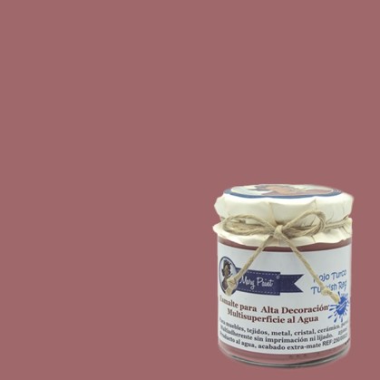 Pintura Decoración, tienda, muebles Técnica Rojo Turco Mary Paint chalk paint 250ml