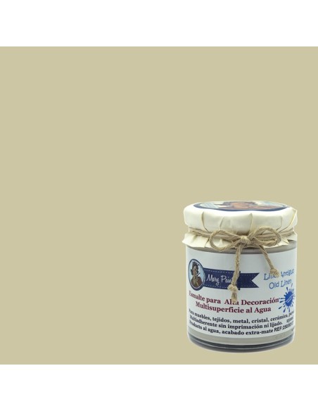 Pintura Decoración, tienda, muebles Técnica Lino Antiguo Mary Paint chalk paint 250ml
