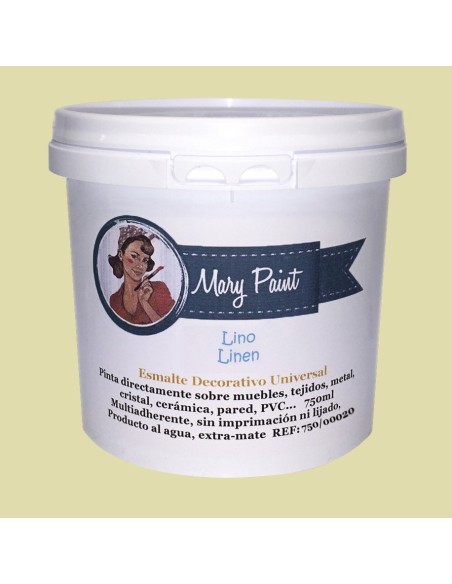Pintura Decoración, tienda, muebles Técnica Lino Mary Paint chalk paint 250ml