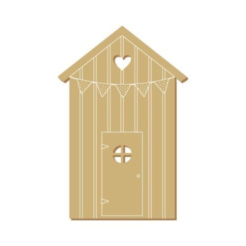 Silueta Casa Playa (XXL) 12x18