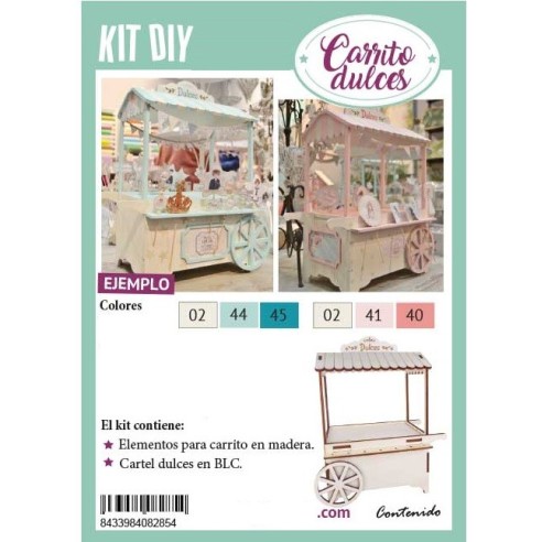 CARRITO DE DULCES 30x42