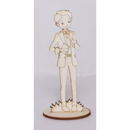 Silueta Comunión niño-2 ( pajarita) 42 cm