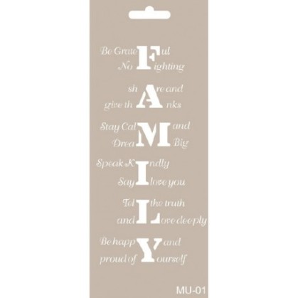 stencil mix media Cadence...