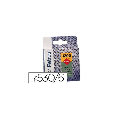CAJA 1200 GRAPAS 6mm 530/6...